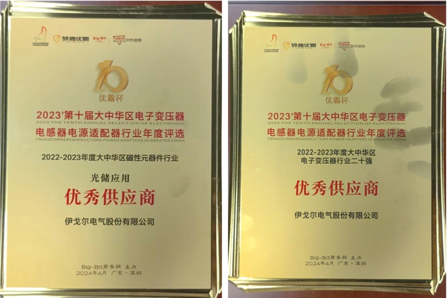 太阳集团tyc1286荣获多项磁性器件专业领域多项大奖